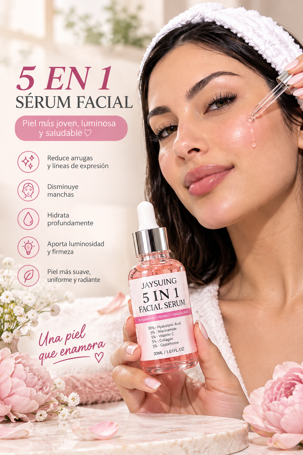 ✨ Sérum Facial 5 en 1 💧